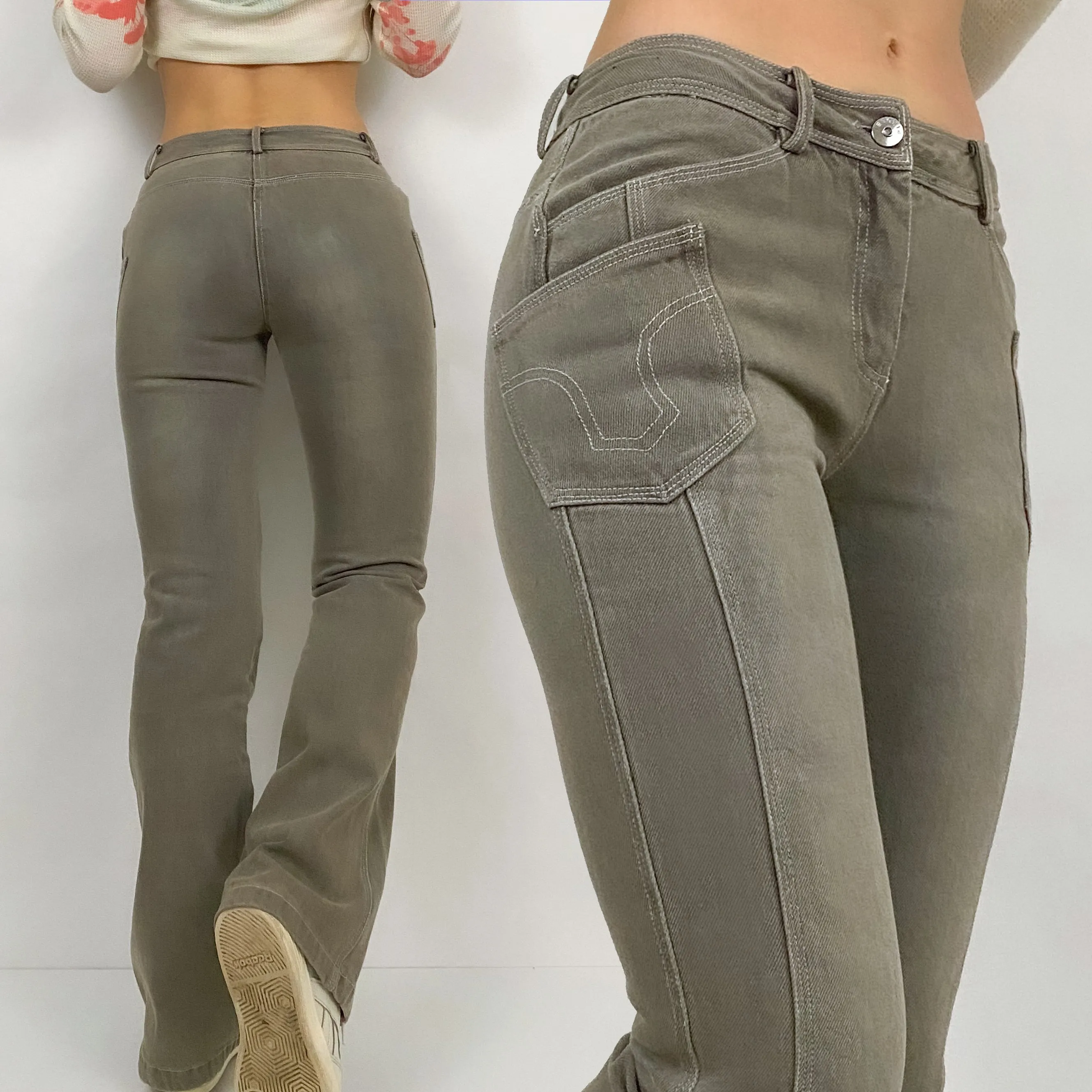 Vintage Gray Jeans