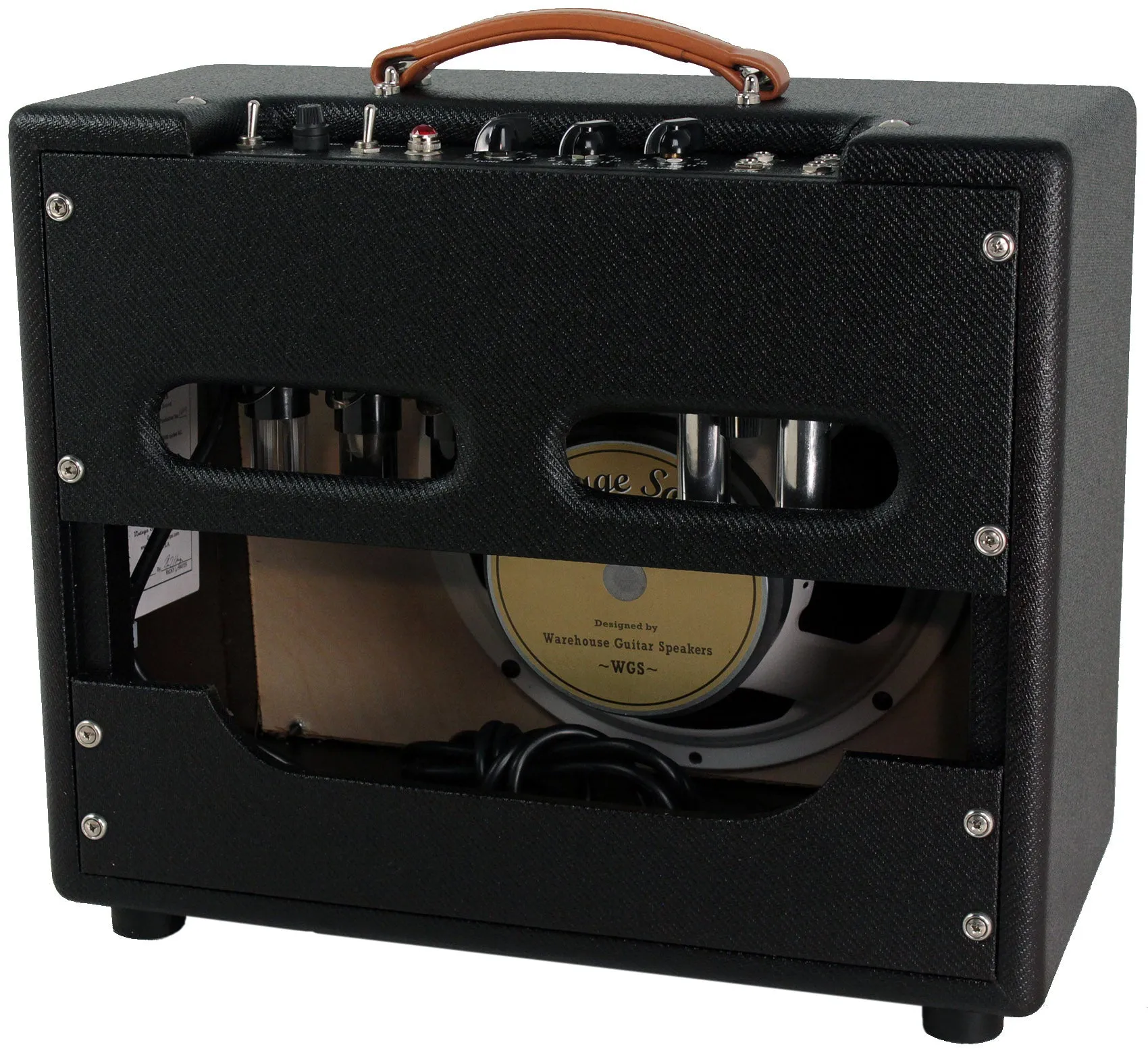 Vintage Sound Tweed 15 1x12 Combo, Black Tweed