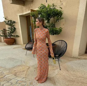 Vvsha Bodhi Printed Maxi Dress
