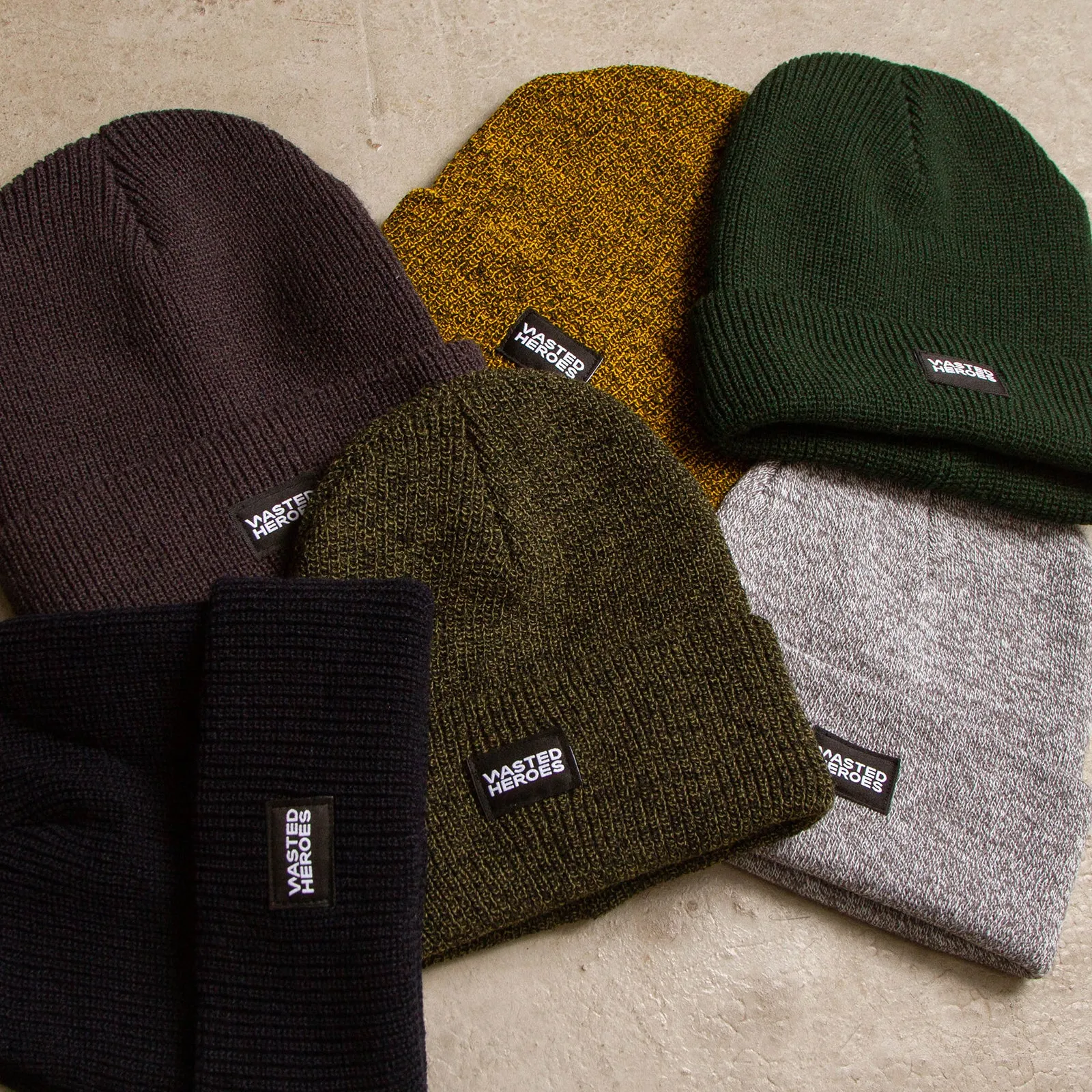 Wasted Heroes - Beanie - Grey