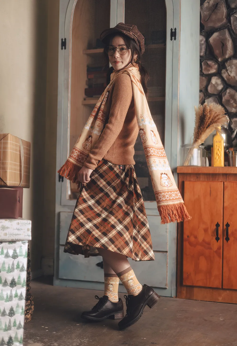 WATSON AMELIA Knit Scarf