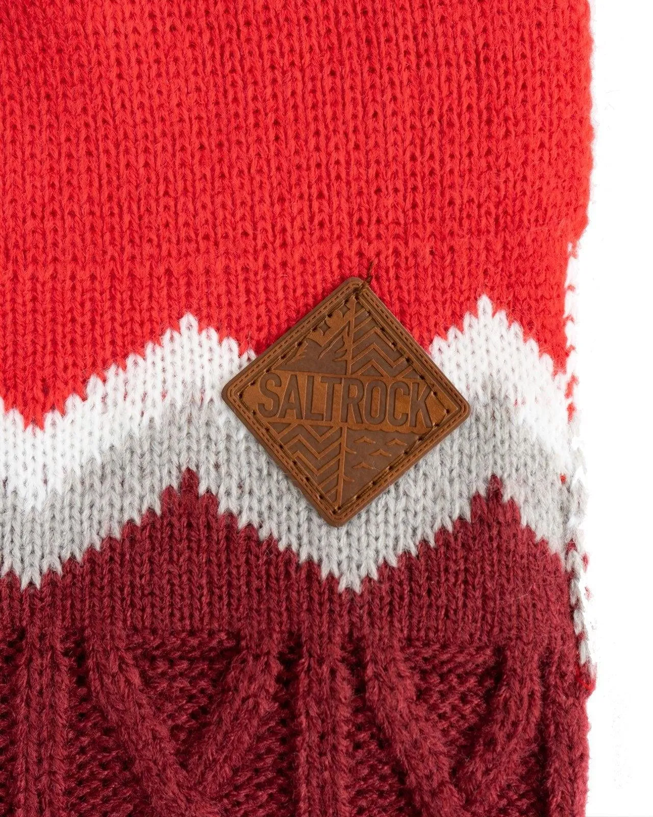 Wavey Kids Cable Knit Scarf