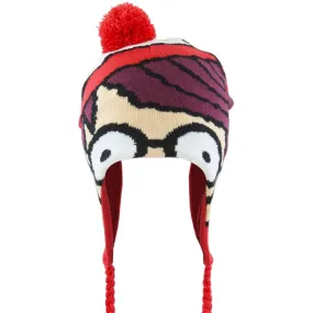 Where's Waldo - Big Face Peruvian Knit Hat
