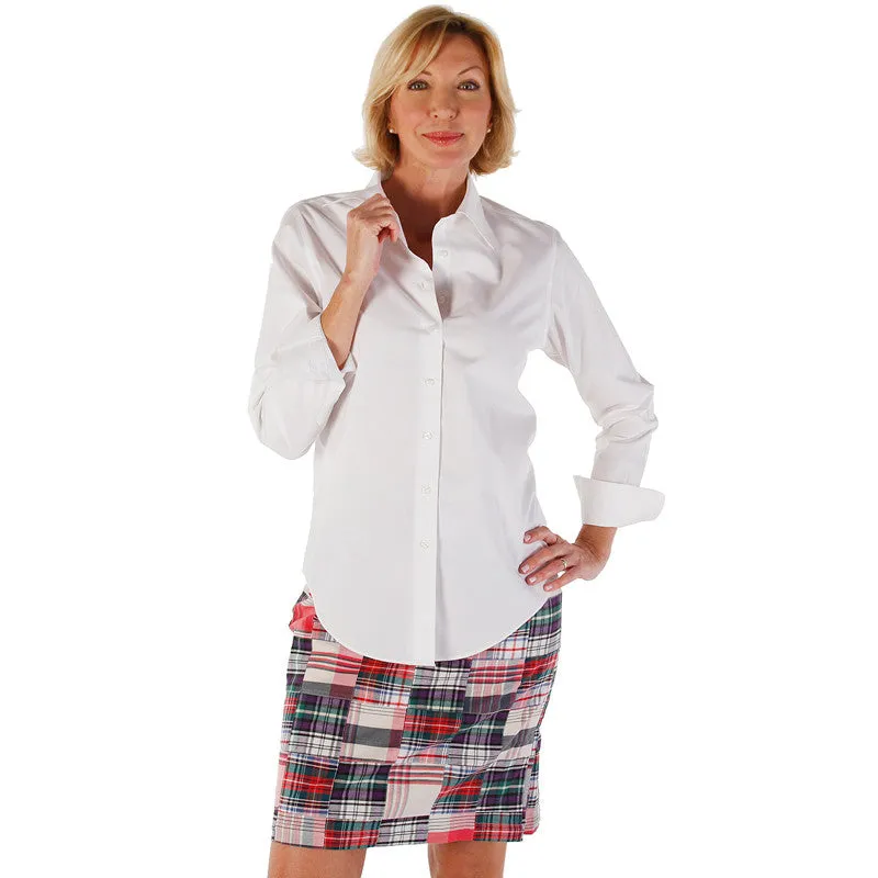 Women's Pencil Skirt - Surf/Cape/Crescent