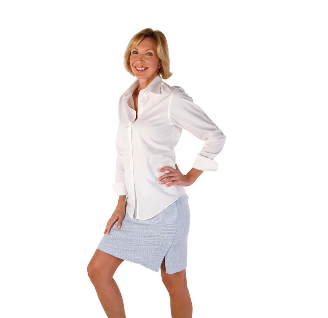 Women's Pencil Skirt - Surf/Cape/Crescent